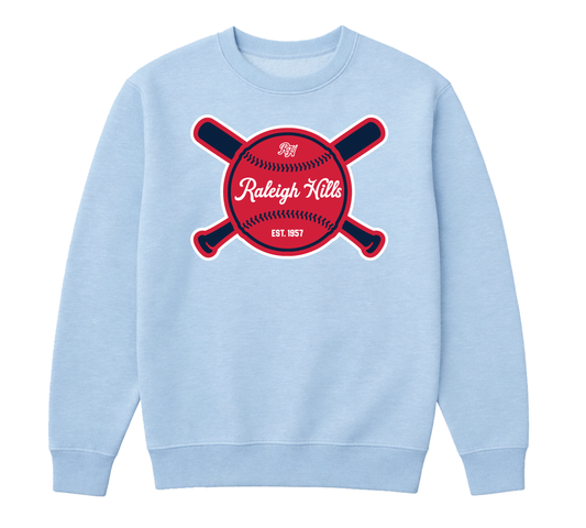 Crossed bats crew neck - Adult sizes