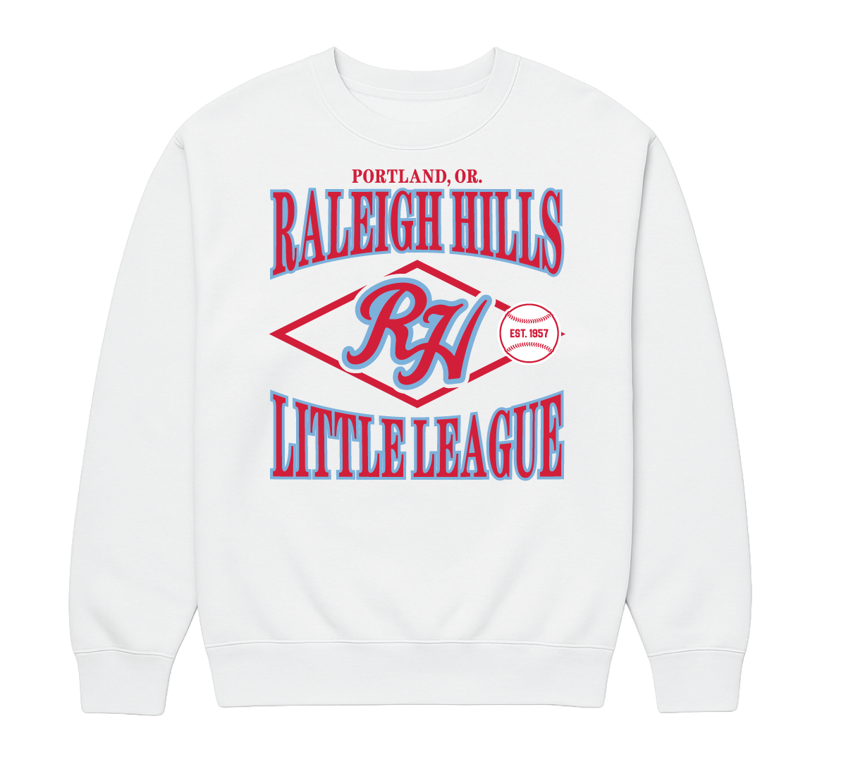 Vintage collegiate crew neck - Youth sizes