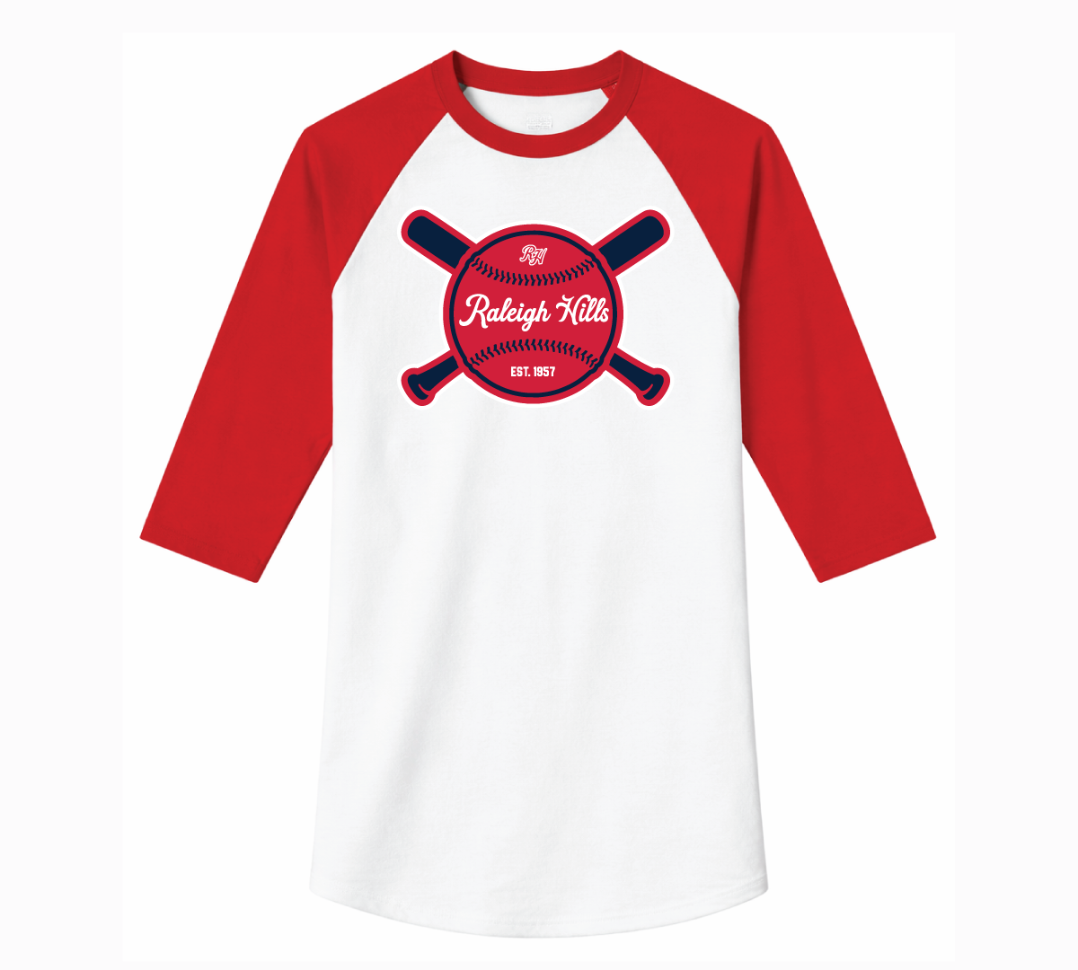Crossed bats raglan - Adult sizes