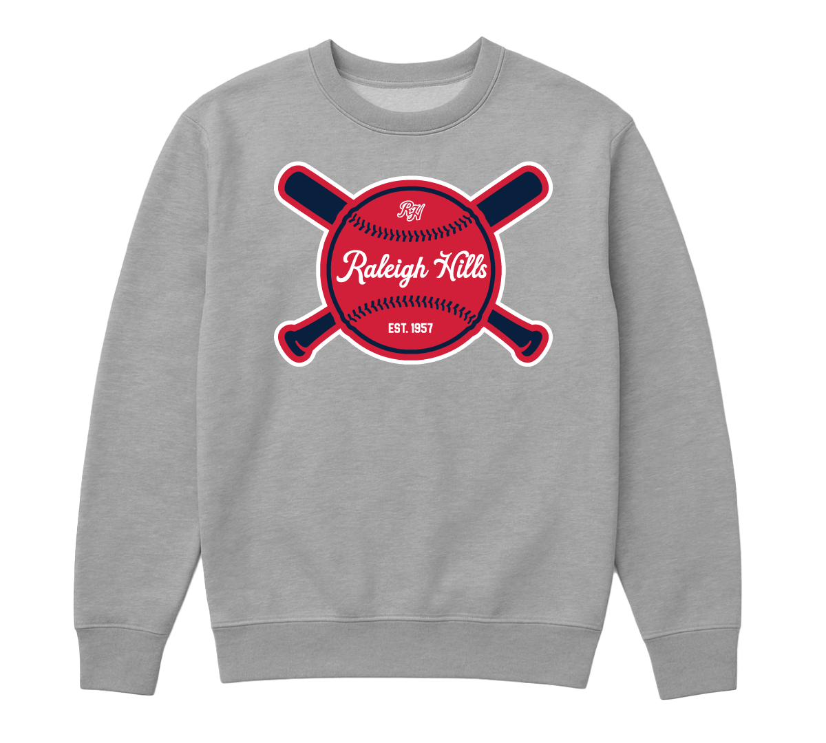 Crossed bats crew neck - Adult sizes