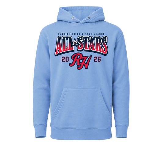 10U All-Stars Roster Hoodie - Youth Sizes