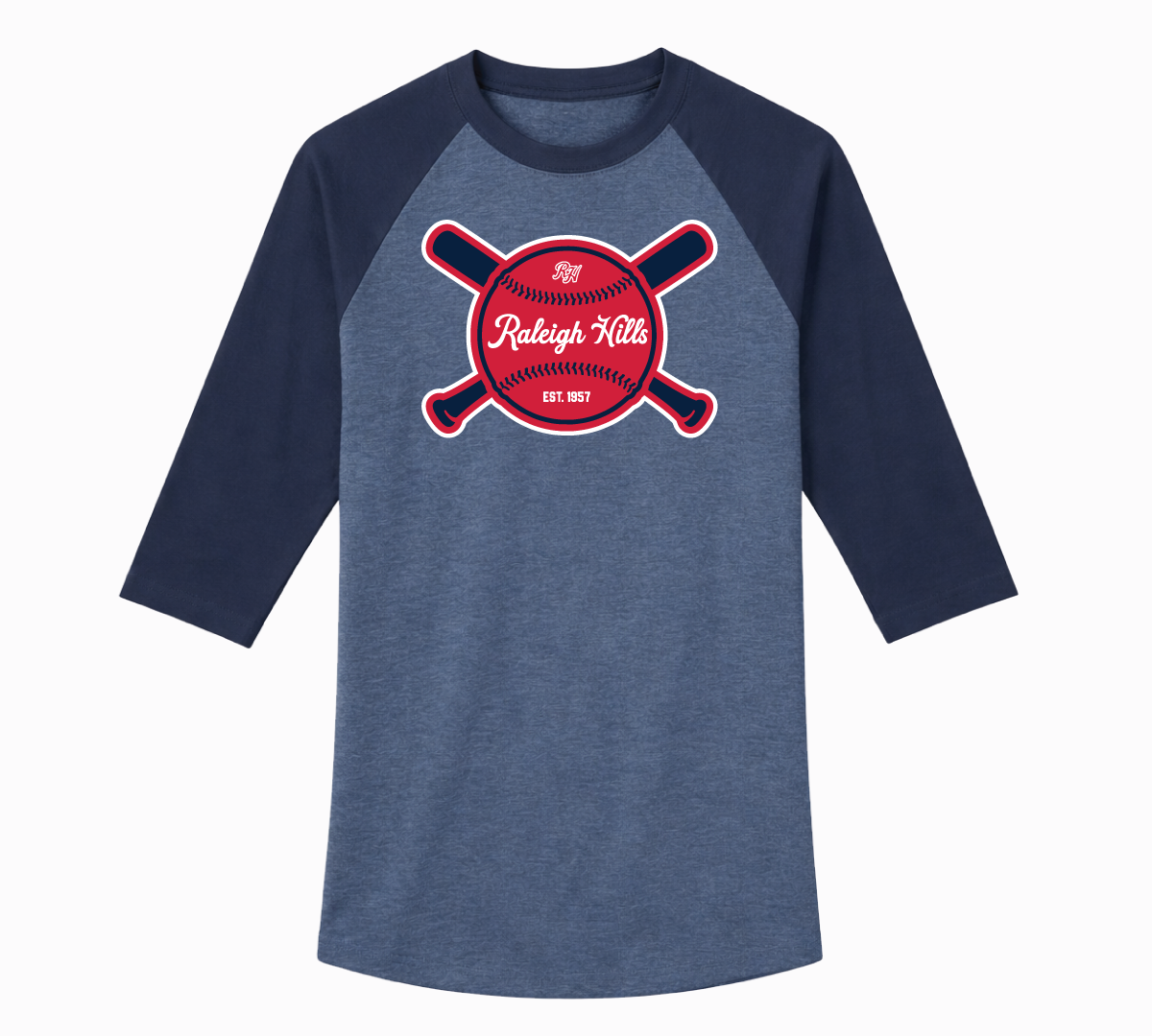 Crossed bats raglan - Adult sizes