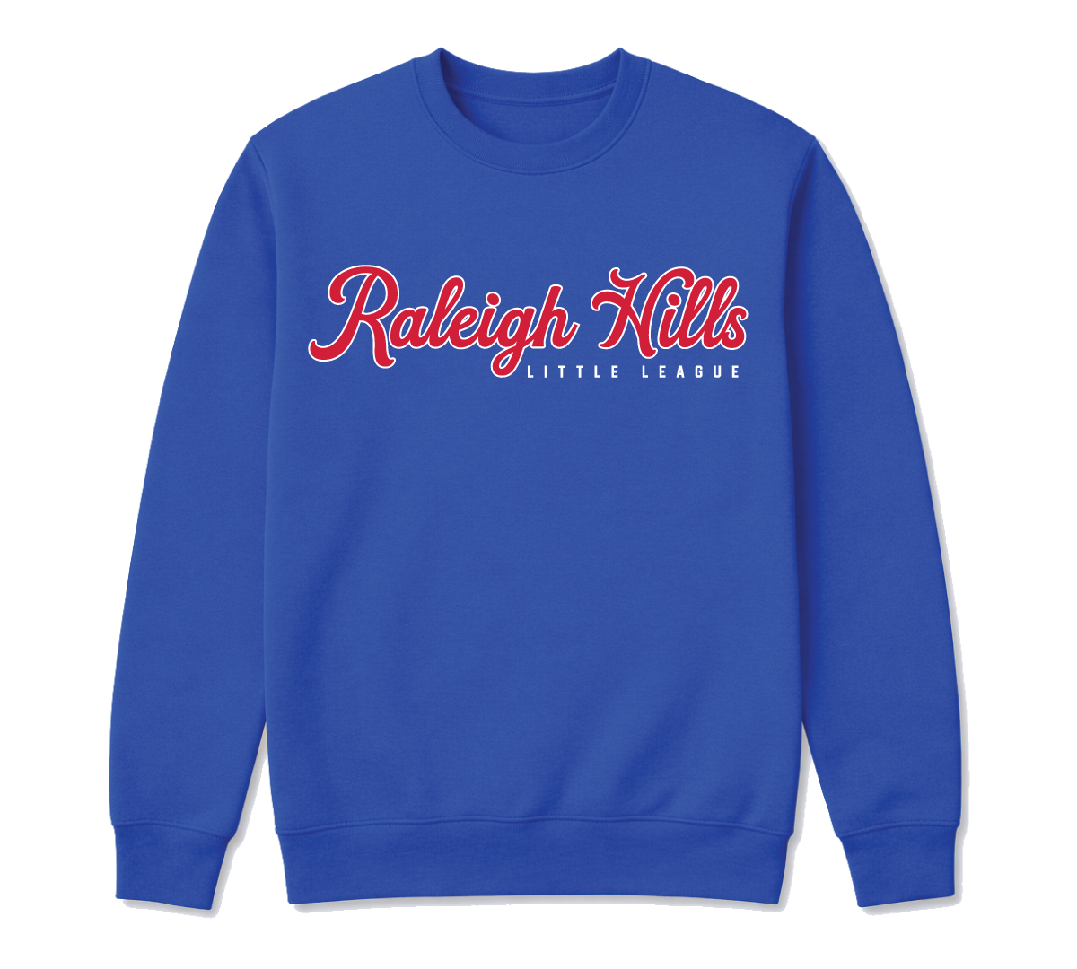 RHLL royal sideline crew neck