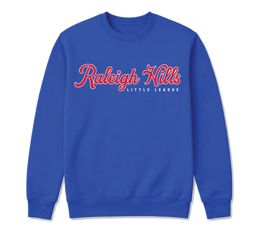 RHLL royal sideline crew neck