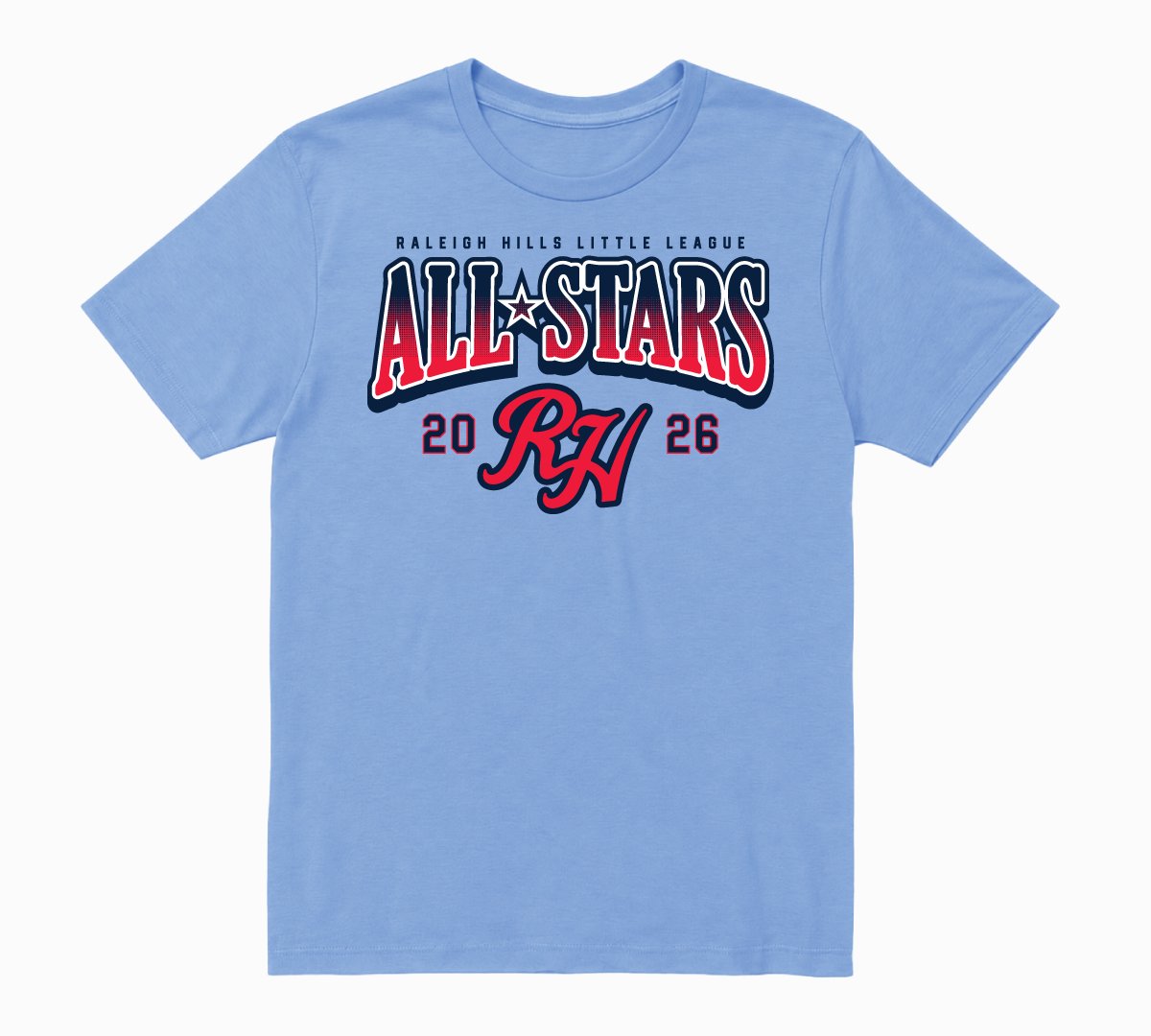 11U All-Stars Roster Tee - Adult Sizes
