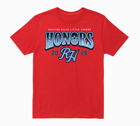 10U Honors Roster Tee - Youth Sizes